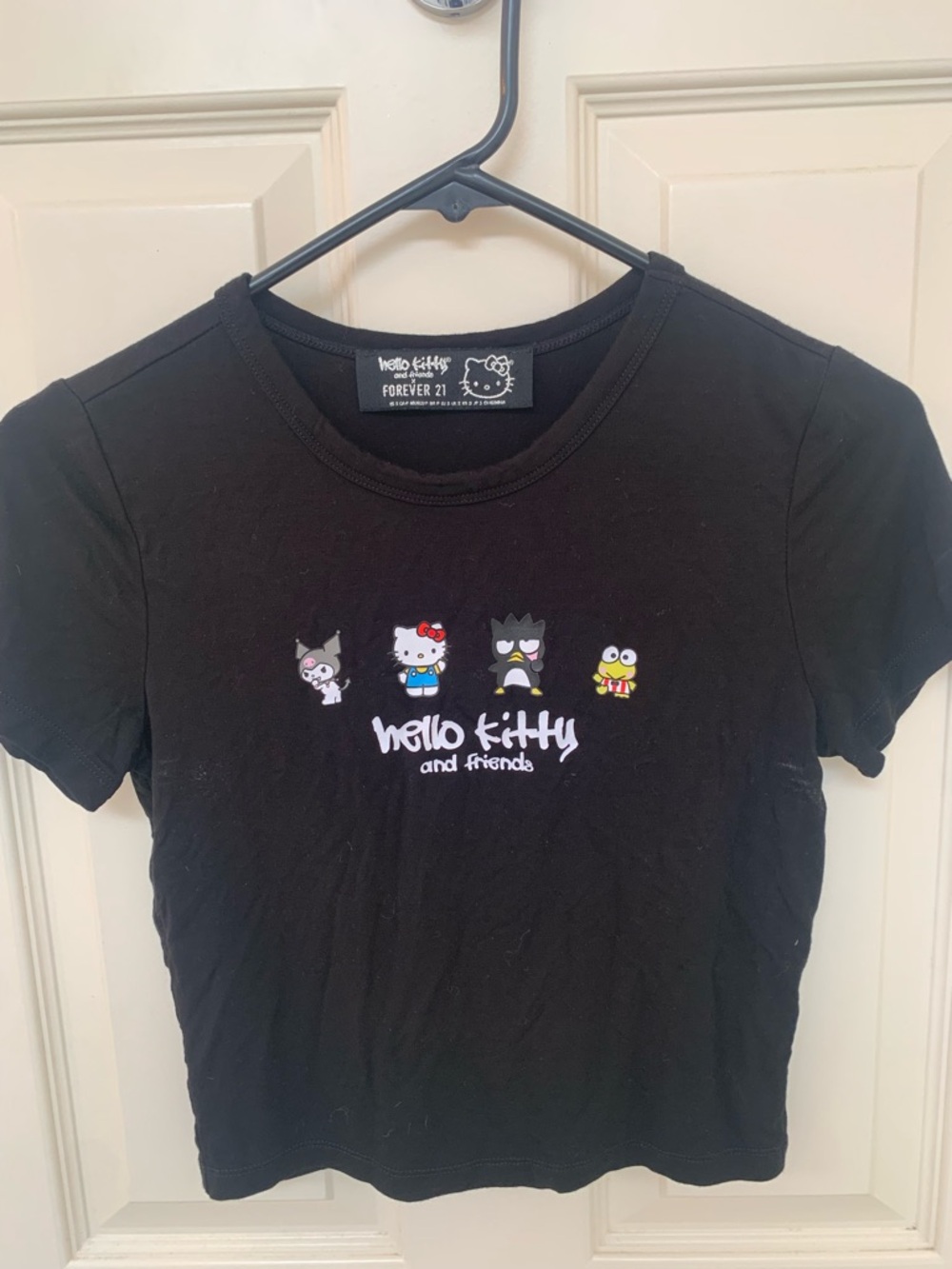 Forever 21 Black Hello Kitty Graphic Tee